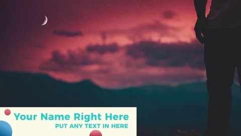 Tack Lowerthirds  After Effects	Stock