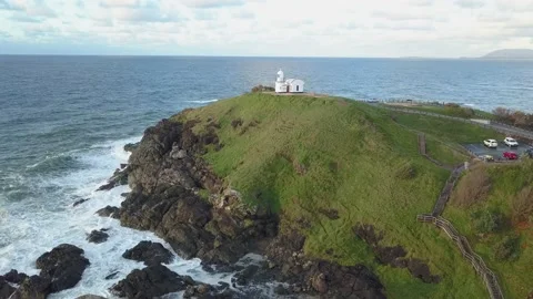 Tacking Point Lighthouse Stock Footage 152509189