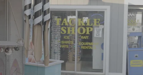 Tackle Shop Stock Footage 168110866
