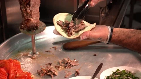 Taco Assembly Step Video stock 319207656