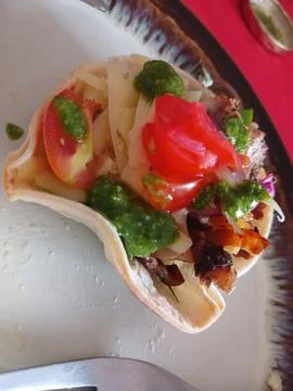 Taco cups Stock Photos