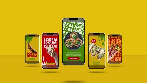 Taco Food Stories Stock After Effects