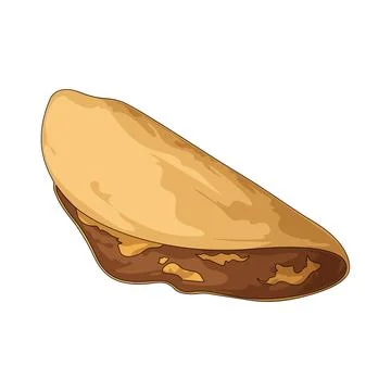 Taco illustration Stock Illustration