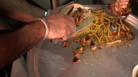 Taco Preparation Stock Footage 319207646