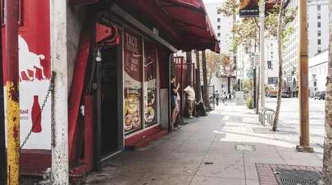 Taco restaurant Stock Photos