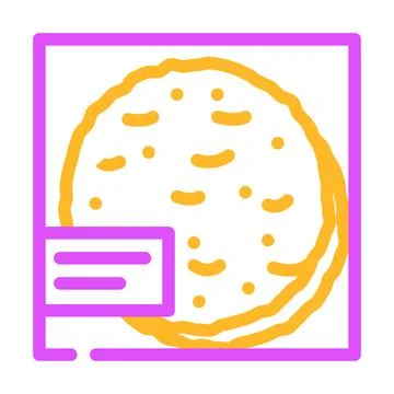 Taco shells color icon vector illustration 스톡 일러스트