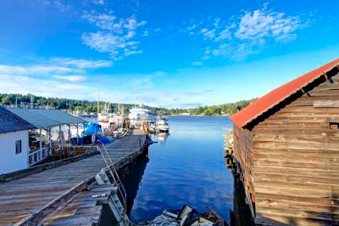 Tacoma during summer time Stock Photos
