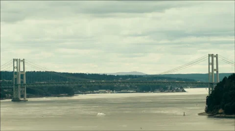 Tacoma road bridge Vidéo 30583163