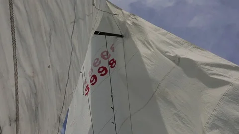 Tacoma sailing on a cloudy day. Stock Footage 103983192