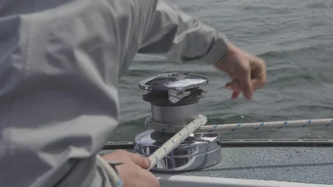 Tacoma sailing on a cloudy day. Stock Footage 103983512