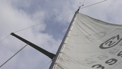 Tacoma sailing on a cloudy day. Stock Footage 103984708