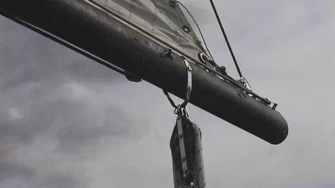 Tacoma sailing on a cloudy day. Stock Footage 103986420