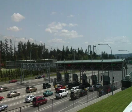 Tacoma Toll Gate Video stock 323643