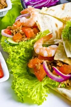 Tacos with closed Stock Photos