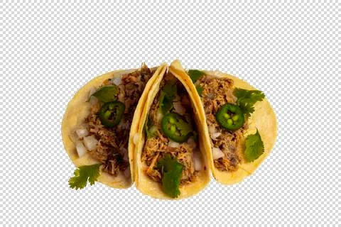 Tacos with meat Stock Photos