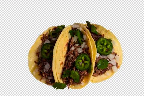 Tacos with meat Stock Photos