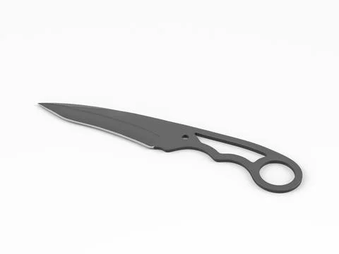 Tactical knife Stock Illustration