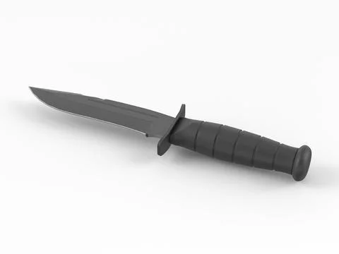 Tactical knife Stock Illustration