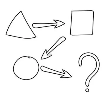 Tactical plan line icon scheme strategy tactic Stock Illustration
