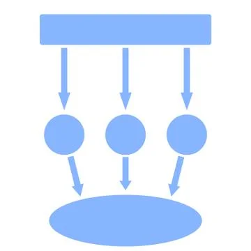 Tactical plan line icon scheme strategy tactic Stock Illustration