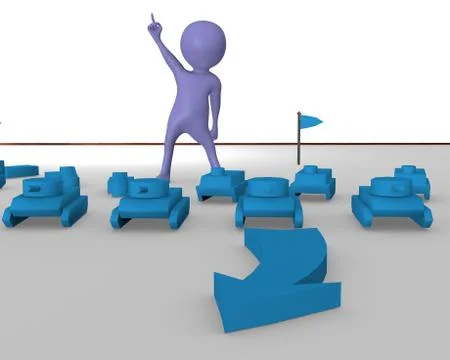 Tactics Stock Illustration