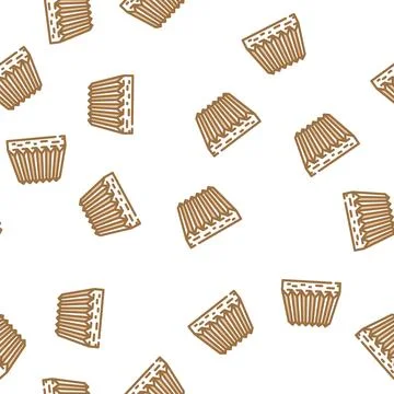 Tactile flooring vector seamless pattern Stock Illustration