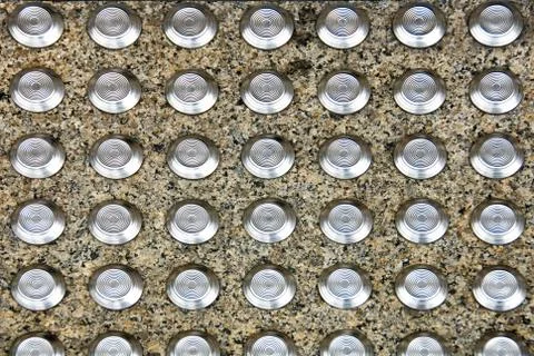 Tactile pads Foto stock