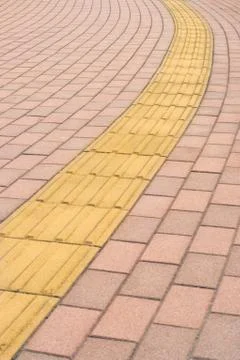 Tactile paving Stock Photos
