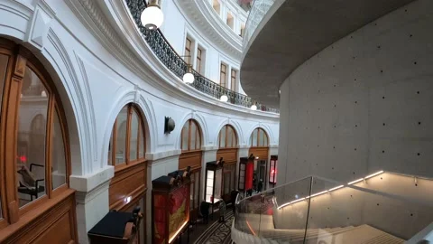 Tadao Ando Design - Bourse De Commerce Museum - Paris, France 動画素材 238631375