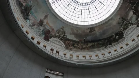 Tadao Ando Design - Bourse De Commerce Museum - Paris, France 動画素材 238631386
