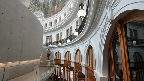 Tadao Ando Design - Bourse De Commerce Museum - Paris, France 動画素材 238631402