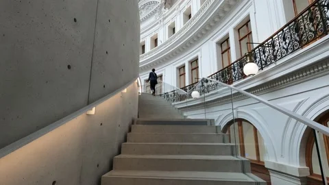 Tadao Ando Design - Bourse De Commerce Museum - Paris, France 動画素材 238631412