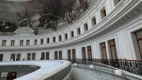 Tadao Ando Design - Bourse De Commerce Museum - Paris, France 動画素材 238631413