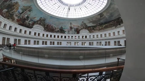 Tadao Ando Design - Bourse De Commerce Museum - Paris, France 動画素材 238631415