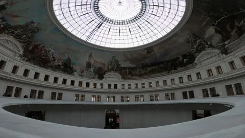Tadao Ando Design - Bourse De Commerce Museum - Paris, France 動画素材 238631423