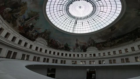 Tadao Ando Design - Bourse De Commerce Museum - Paris, France 動画素材 238631424