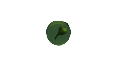 Tadpole Egg over White Background 00183 Stock Illustration