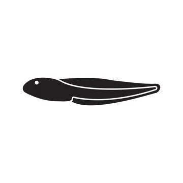 Tadpole icon vector Illustrazione stock