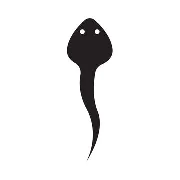 Tadpole icon vector Illustrazione stock