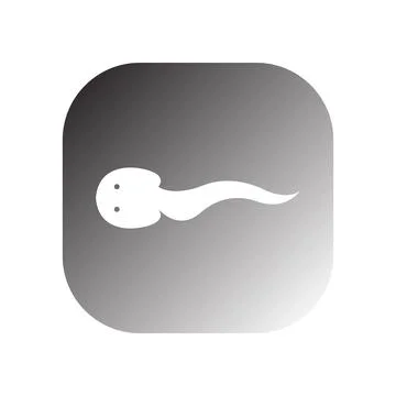 Tadpole icon vector Illustrazione stock