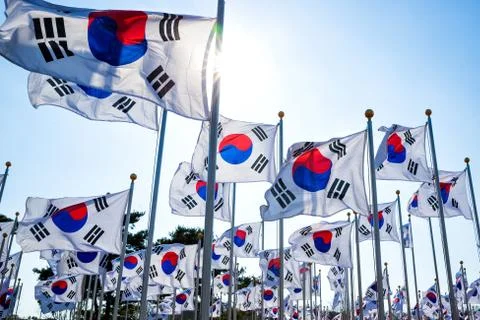 Taegeukgi Foto stock