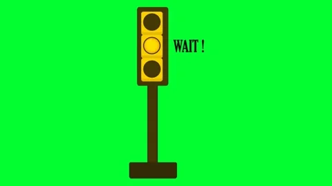 Taffic light changing lamps light color from red to yellow to green. stop w.. Stock Footage 257974673