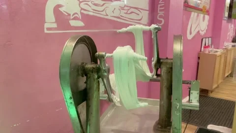 Taffy machine Stock Footage 150005212