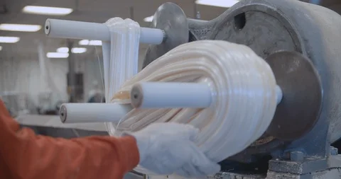 Taffy Machine In Slow Motion 스톡 동영상 105346649