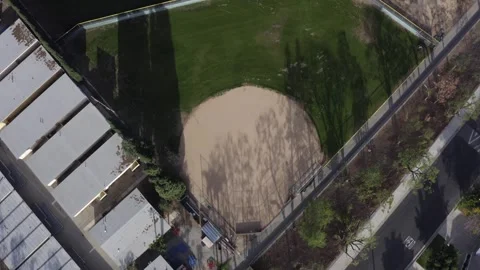 Taft High School Drone Aerial View Woodland Hills Los Angeles California Vidéo 335296101