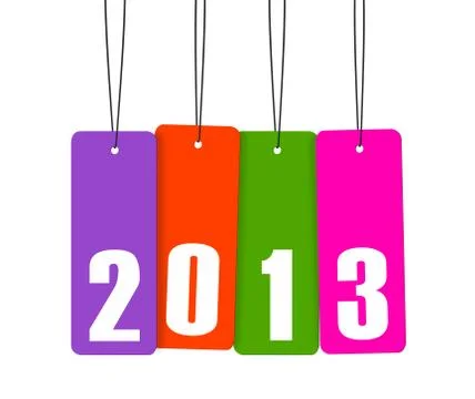 Tag 2013 Illustrazione stock