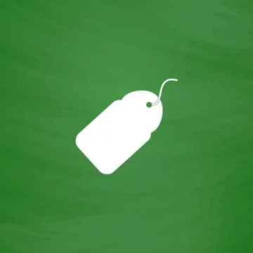 Tag flat icon Stock Illustration