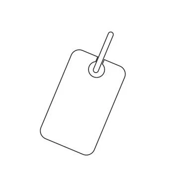 Tag icon vector illustration Stockillustratie