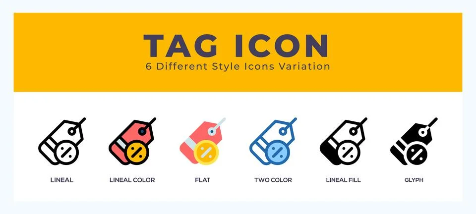 Tag icon vector for web. and mobile app 库存插图
