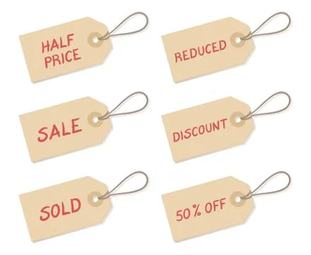 Tag it Stock Illustration